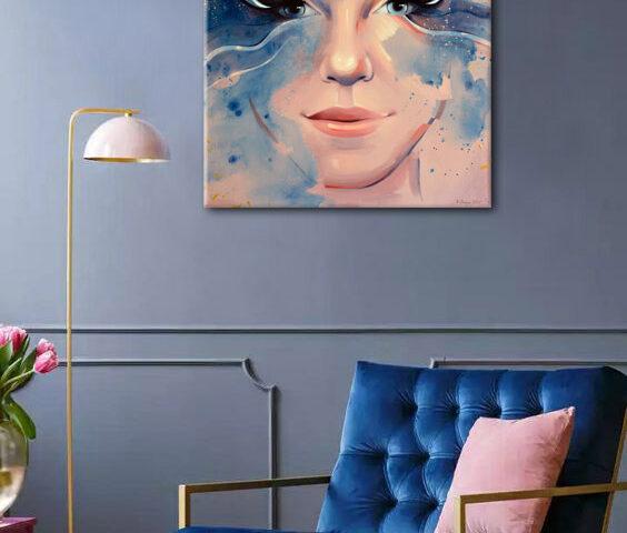 pomysł na duże duzy nietypowe nowoczesny nowoczesne eleganckie obraz Czar widzenia 19 obrazy obrazu nowoczesne na ścianę do salonu glamour we wnętrzu